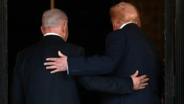 نتنياهو و ترامب 