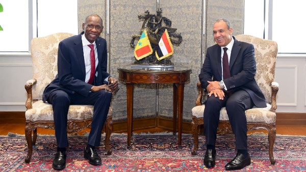 وزير الخارجية ونظيره السنغالي 