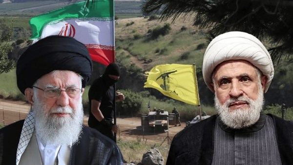 نعيم قاسم و خامنئي 