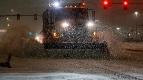 جرافة للثلوج 