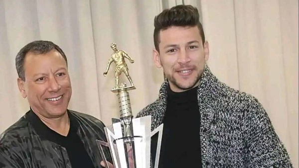 يوسف المساكني ووالده الراحل