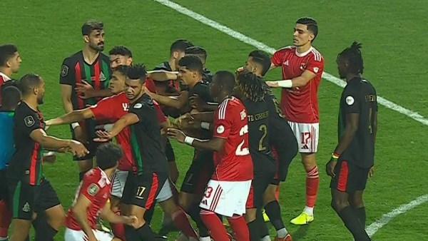 مباراة الجيش الملكي والأهلي 