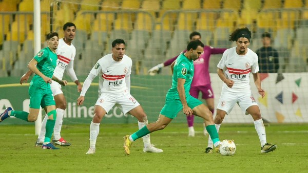 مباراة الزمالك والمصري 