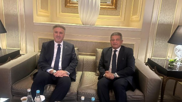  خالد عبدالعزيز يبحث تعزيز التعاون مع وزيري إعلام الأردن وفلسطين