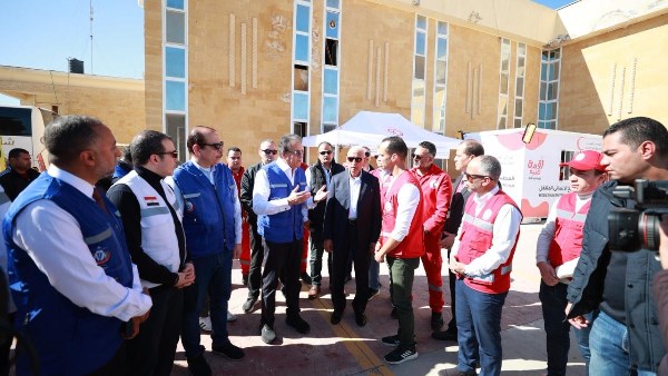 جولة وزير الصحة بشمال سيناء 