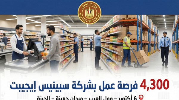 فرص العمل المتاحة