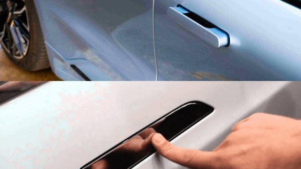 مقابض أبواب السيارات المخفية