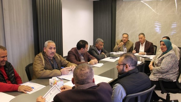 اجتماع مجلس إدارة نقابة العاملين بالخدمات الإدارية 