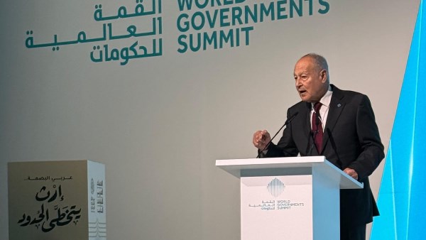 أحمد أبو الغيط الأمين العام لجامعة الدول العربية 