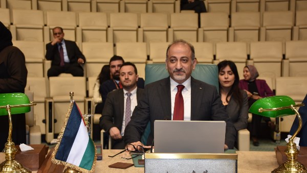 السفير مهند العكلوك - مندوب فلسطين بالجامعة العربية 