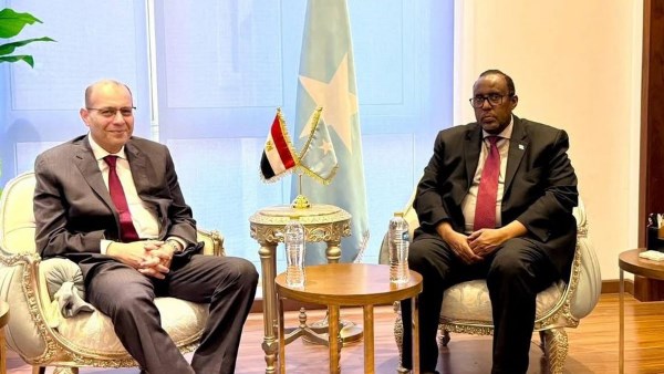 السفيران علي عبدي ومحمد سمير 