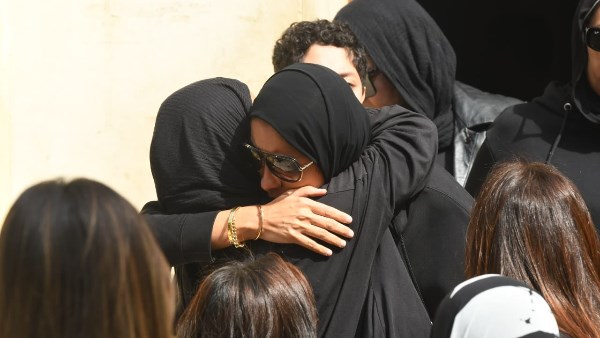 جنازة والدة ريم مصطفي 