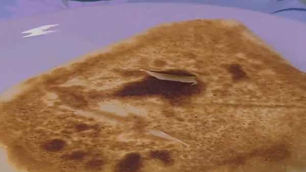 فطيرة الطاسة بحشوة الكاسترد