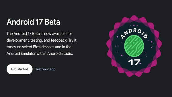 أندرويد 17 بيتا 