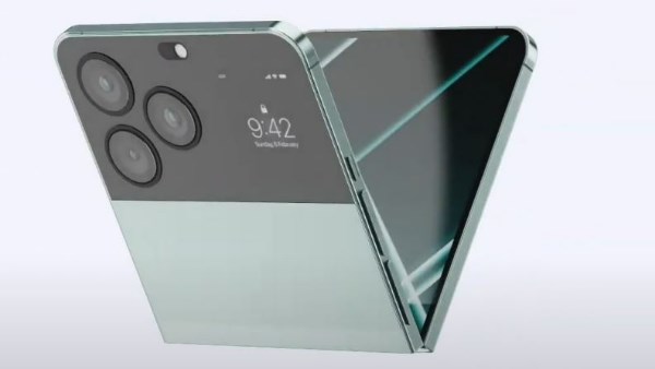 هاتف ايفون القابل للطي