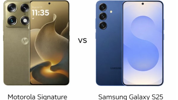 هاتف موتورولا سيجنتشر و سامسونج جالاكسي S25 FE