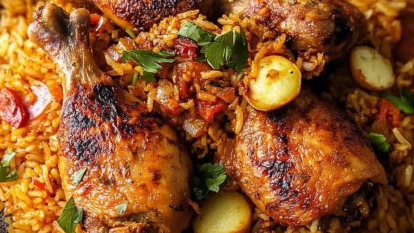 طريقة عمل كبسة بالدجاج لفطار رمضان على أصولها 