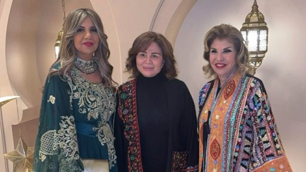 إلهام شاهين وهالة سرحان وبوسي في سحور رمضاني 