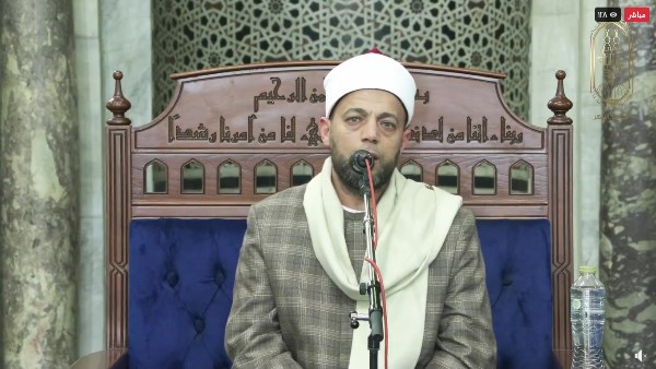 شعائر صلاة الجمعة من رحاب الجامع الأزهر