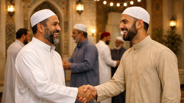 حكم المصافحة بين المصلين عقب صلاة التراويح