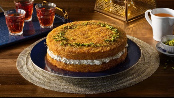 طريقة عمل الكنافة بالقشطة الكدابة 