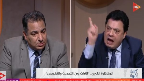 مشاجرة على الهواء