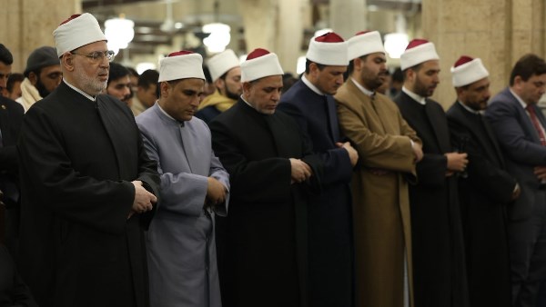 صلاة التراويح من الجامع الأزهر