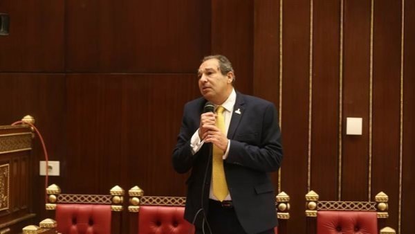  حسام الخولي، رئيس الهيئة البرلمانية لحزب مستقبل وطن بمجلس الشيوخ