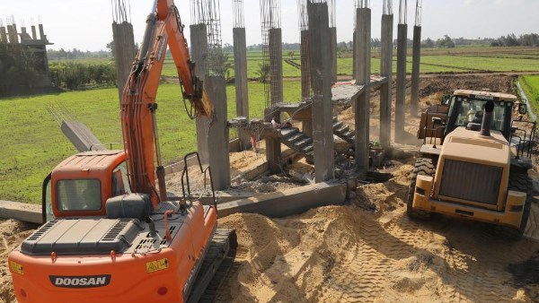 التعدي علي الأراضي الزراعية