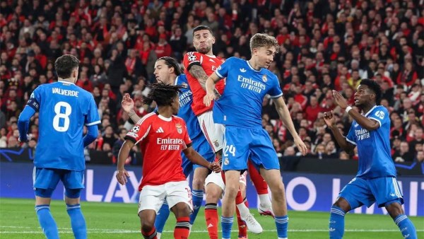 بنفيكا وريال مدريد 