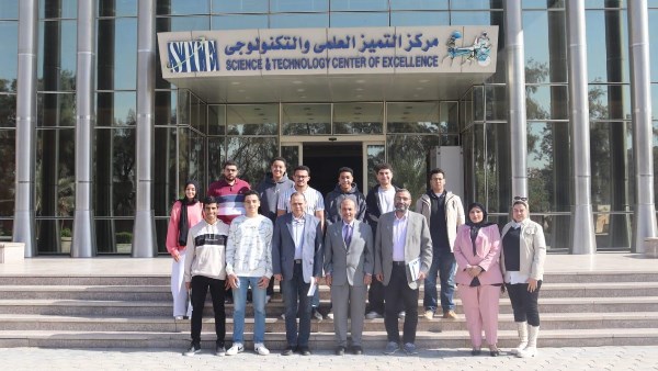 مركز التميز العلمي والتكنولوجي يستقبل وفد الأكاديمية العربية للعلوم والتكنولوجيا والنقل البحري