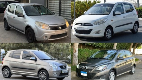 سيارات هاتشباك مستعملة بـ 400 ألف جنيه