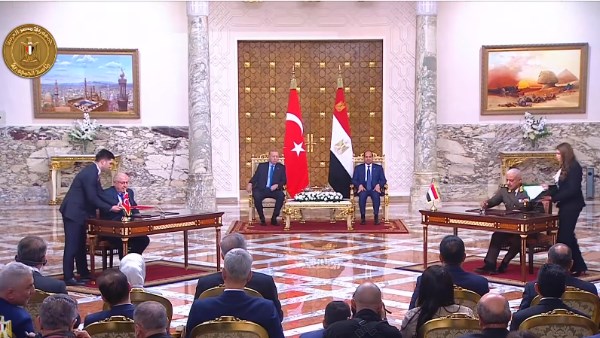 الرئيس السيسي ونظيره التركي