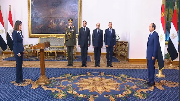 راندا المنشاوي تؤدي اليمين الدستورية