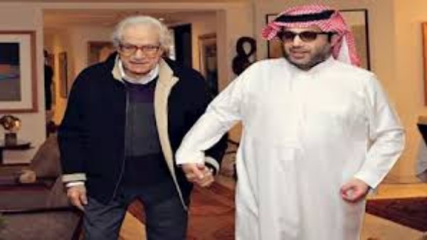 المستشار تركي أل الشيخ وفاروق حسني 