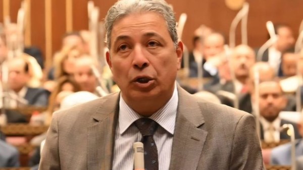 النائب خالد راشد رئيس الهيئة البرلمانية لحزب المصري الديمقراطي بمجلس الشيوخ