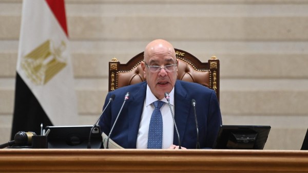 المستشار هشام بدوي رئيس مجلس النواب يستقبل وزير الخارجية