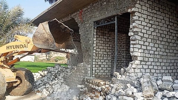 إزالة تعديات على أملاك الدولة