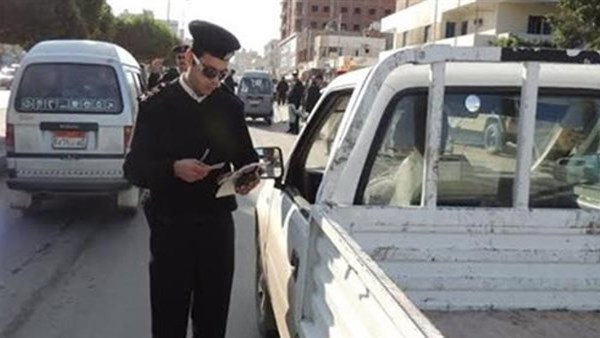 مخالفة مرورية