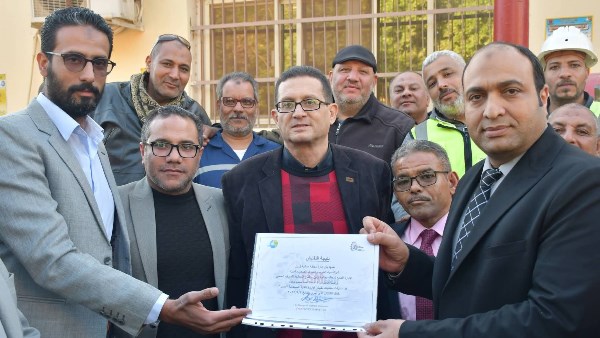 مهندس محمد حفناوي رئيس شركة مياه الشرب والصرف الصحي بالجيزة 