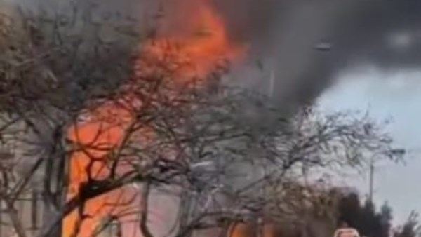 نشوب حريق في مصنع ببرج العرب بالإسكندرية