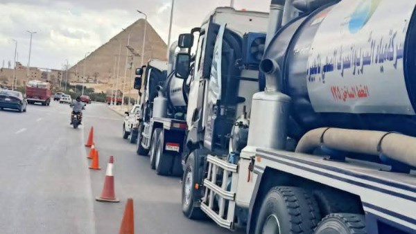 سيارات شفط المياه 