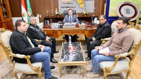 اجتماع محافظ المنوفية 