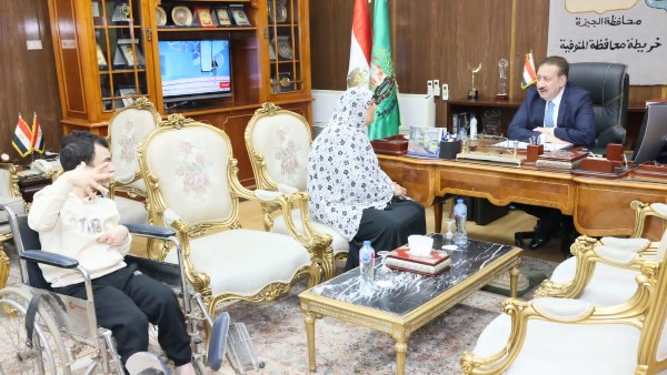 لقاء محافظ المنوفية 