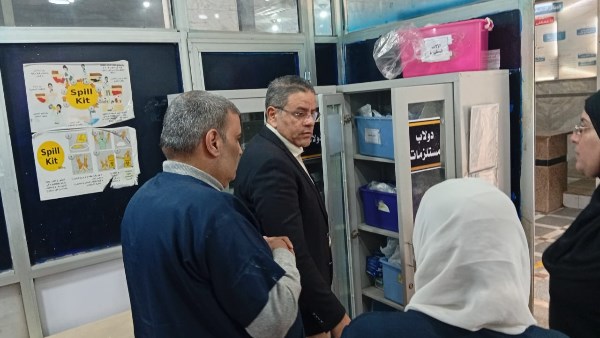 جولة وكيل صحة المنوفية 