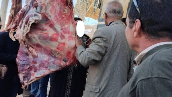 ضبط لحوم غير صالحة 