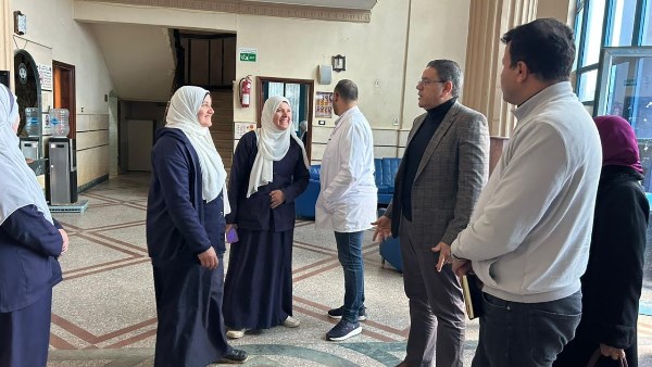جولة وكيل صحة المنوفية 