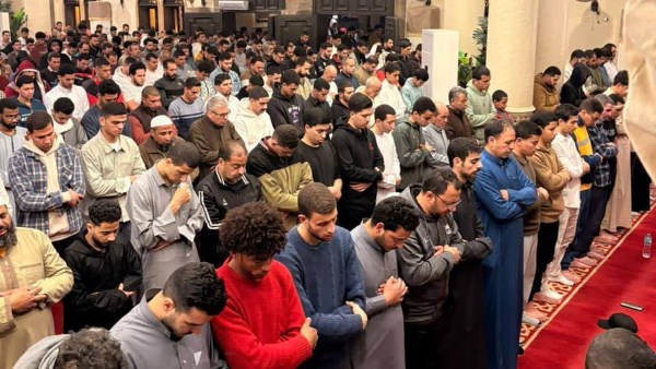 صلاة التراويح في بني سويف 