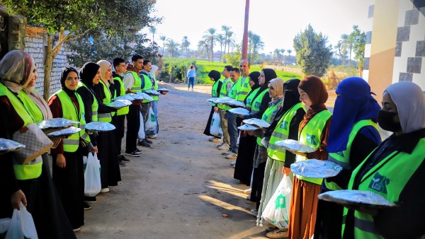 إفطار القرية ببني سويف 