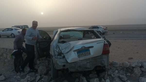 إصابة مستشار ونجله ووفاة زوجته بأسيوط 